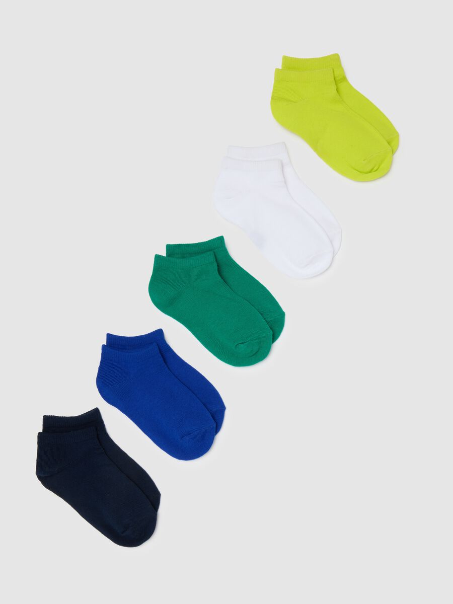 Set of multicoloured stretch cotton children's socks_0