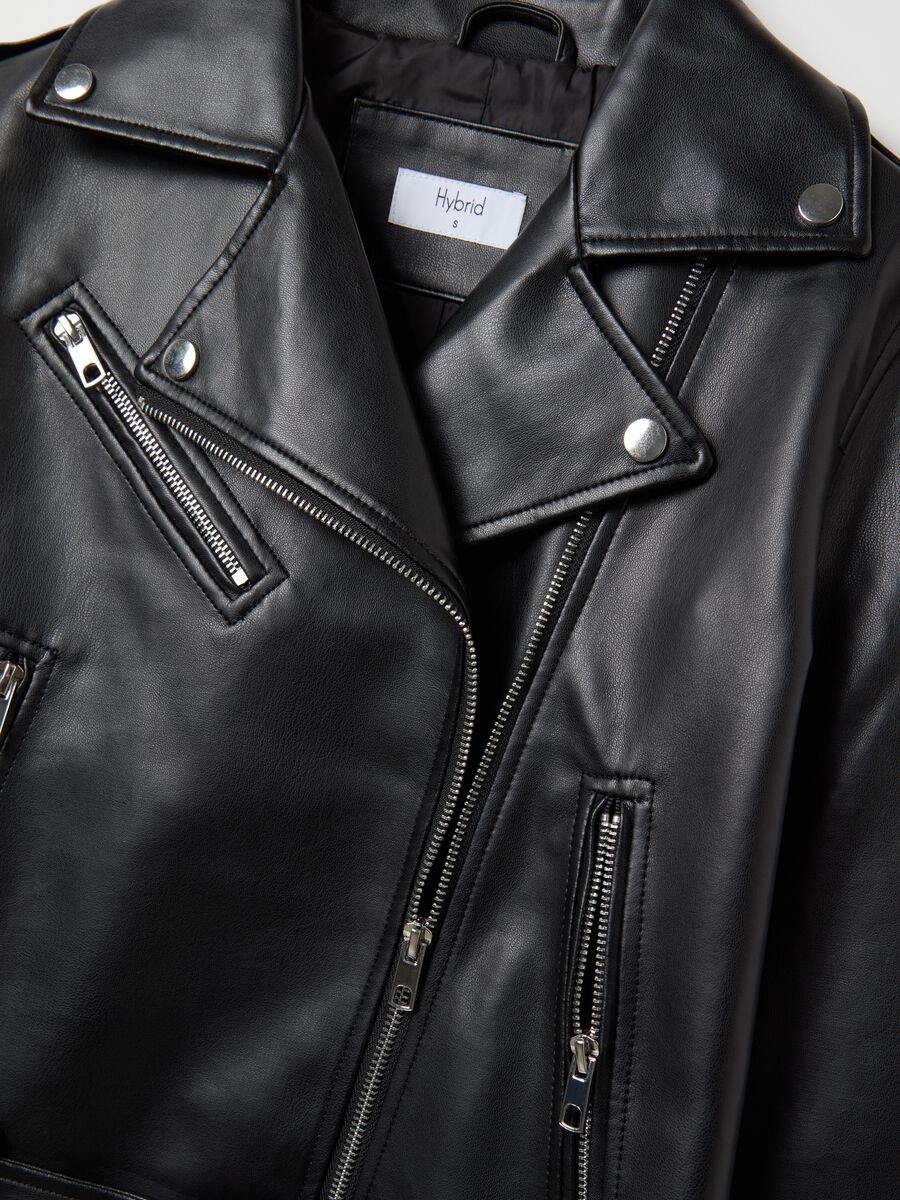 Biker jacket with zip_5