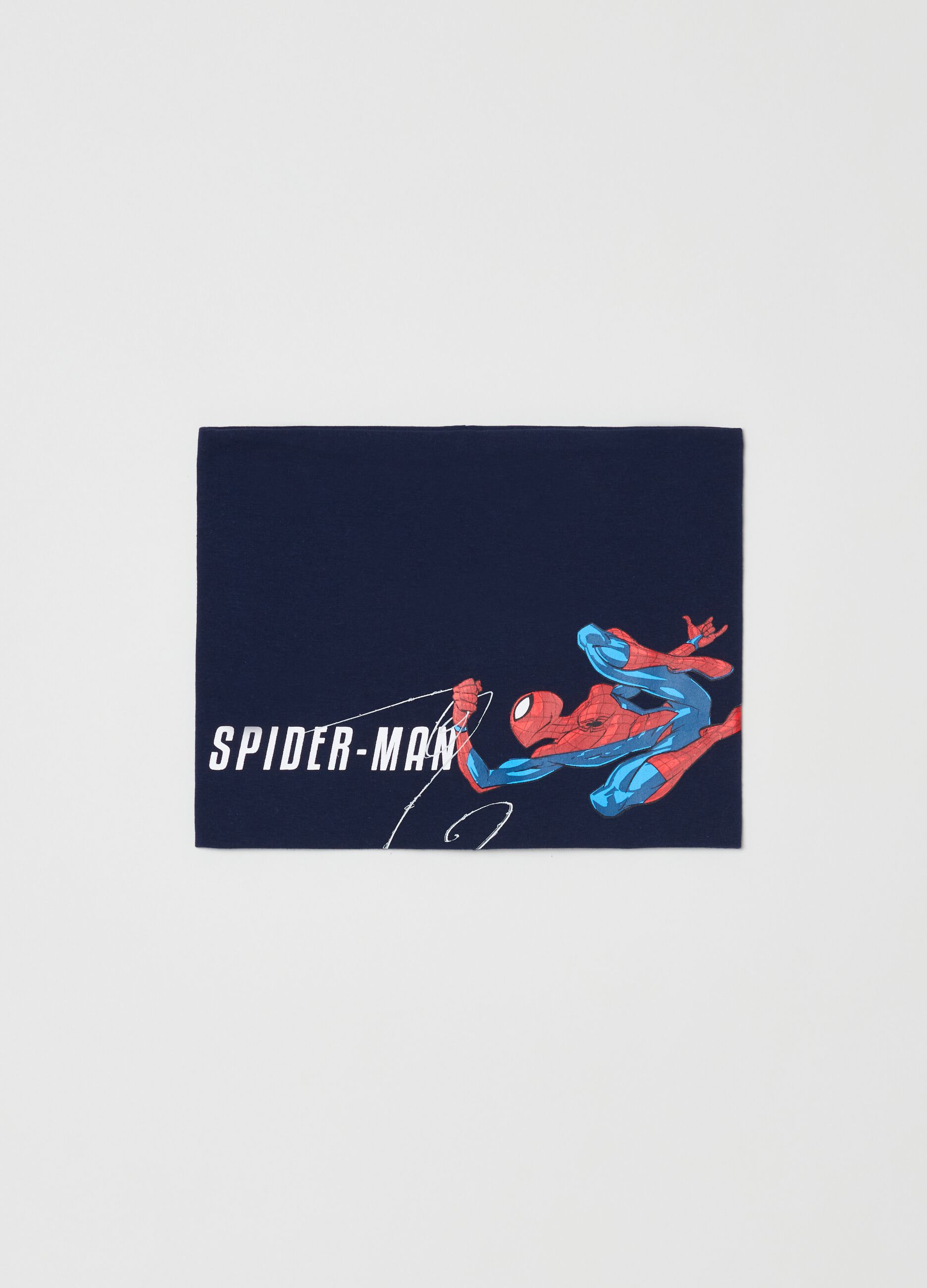 Scaldacollo in jersey stampa Spider-Man