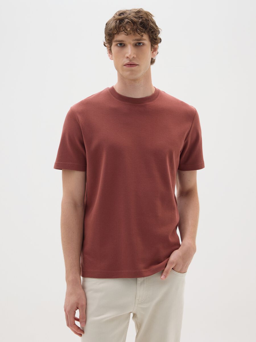 Red Cotton T-shirt_0