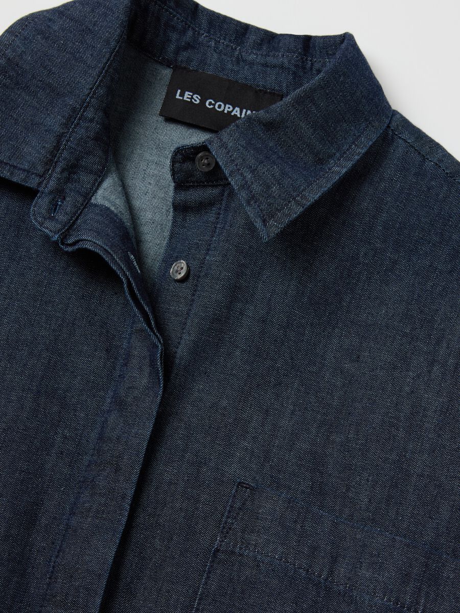 Oversize denim shirt_5