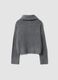 Grey half-zip stretch wool jumper_2