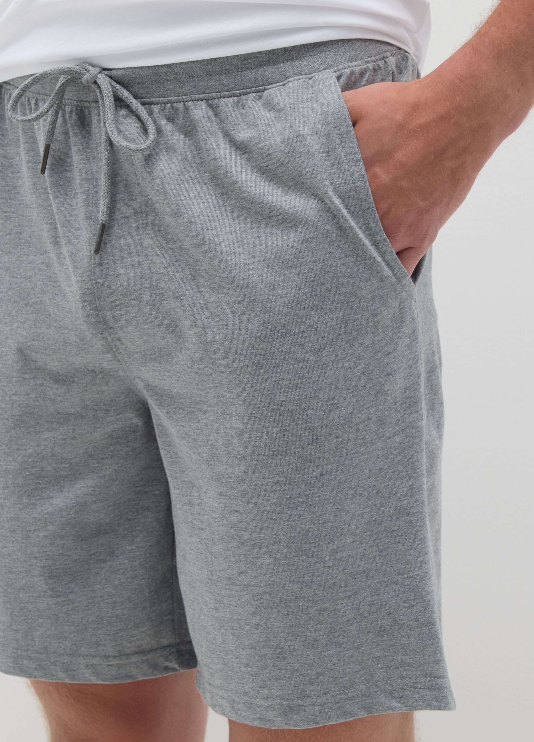 Grey pure cotton pyjamas regular fit