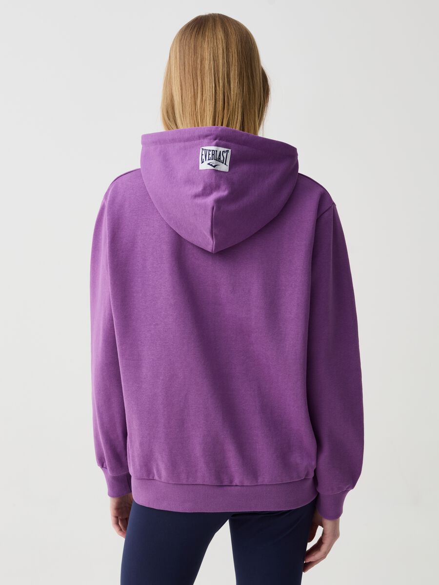 Sweatshirt with hood and logo print_3