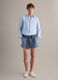 Blue patterned swim shorts_0