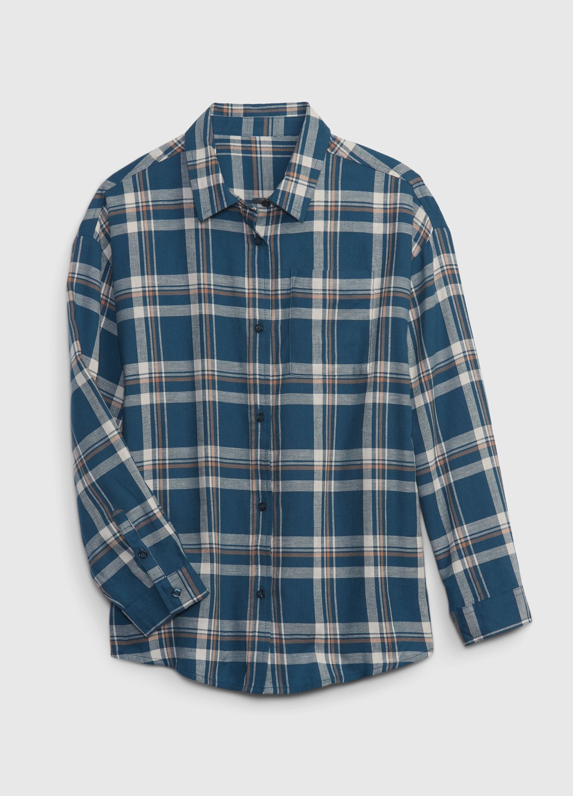 Shirt in check cotton