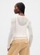 White Sweater with Sheer Long Sleeves_2