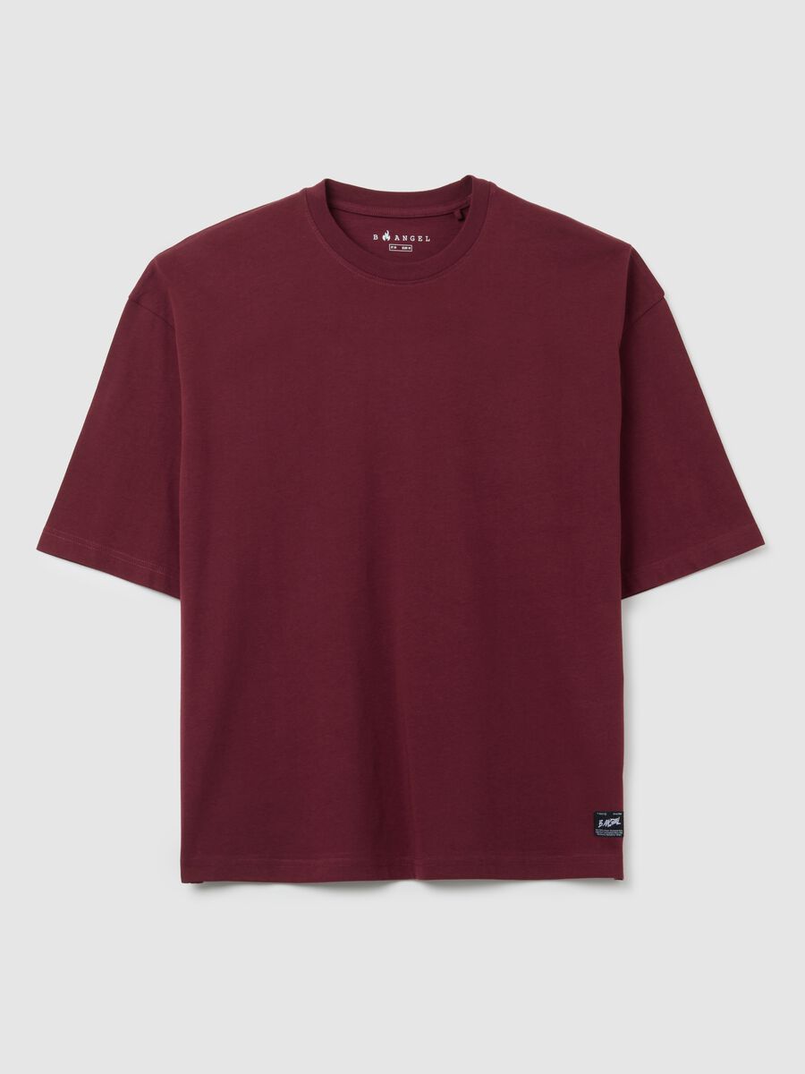 Red Boxy Fit Pure Cotton T-Shirt_0