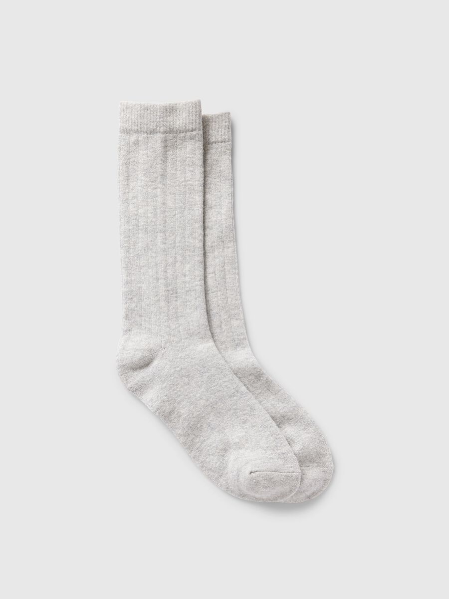 Midi socks with flat ribbing_0