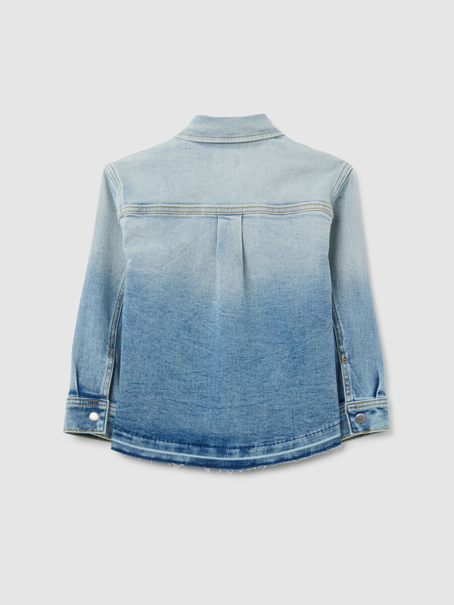 Children's denim shirt in regular fit_4