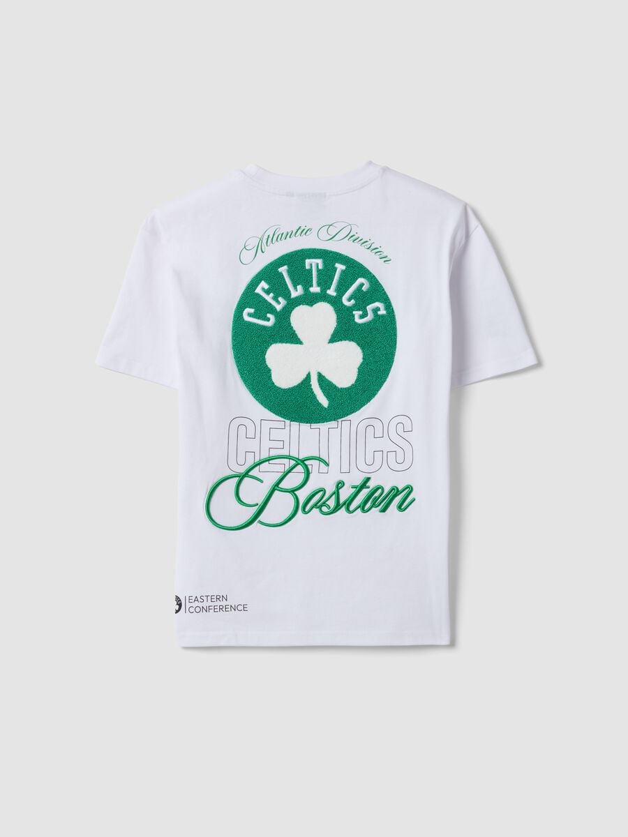 White pure cotton short-sleeve T-shirt_4