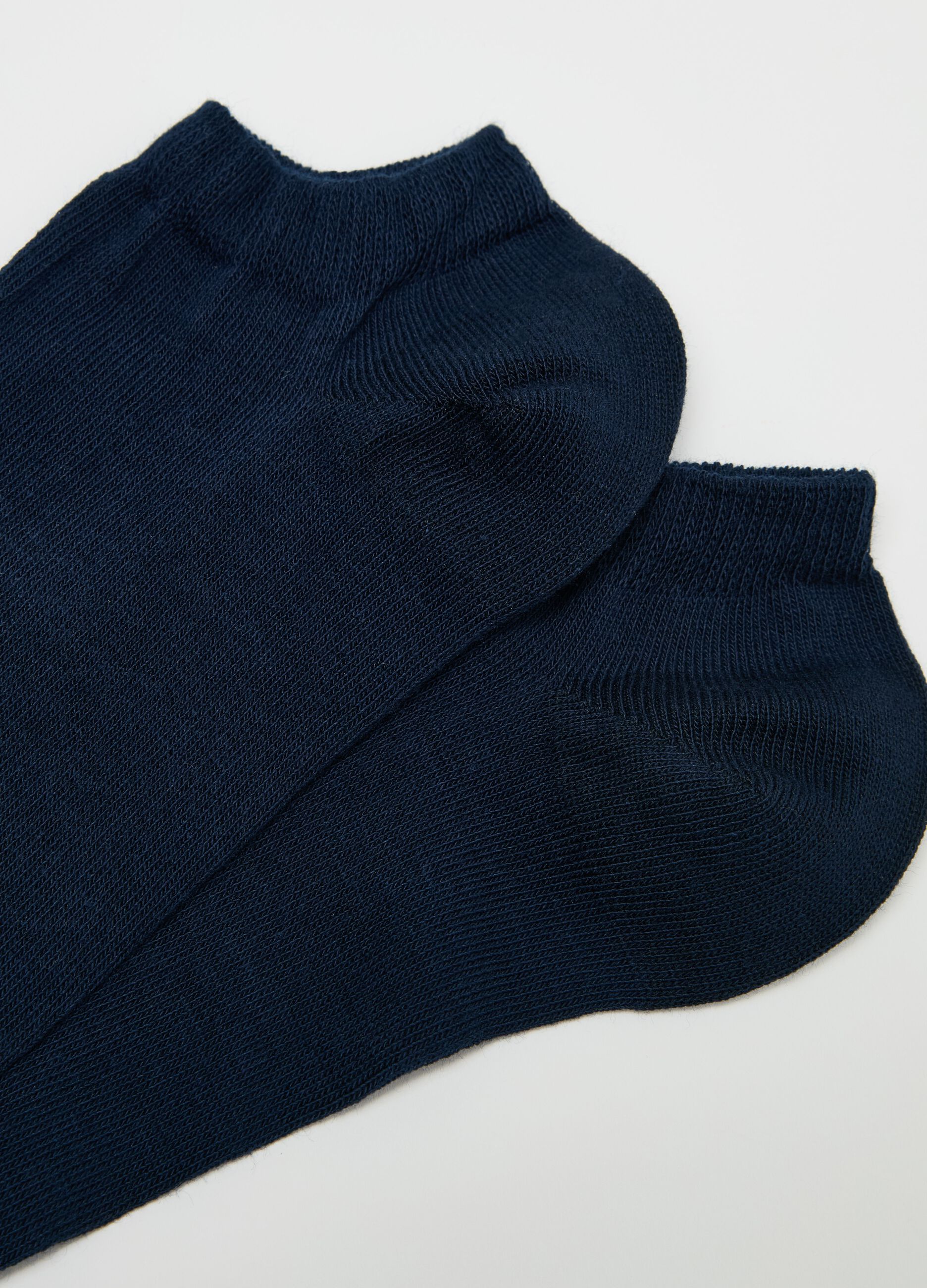 Three-pack shoe liners in organic cotton