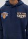 Blue Cotton Blend New York Knicks Sweatshirt_3
