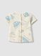 Baby's beige pure cotton regular fit T-shirt with prints_1