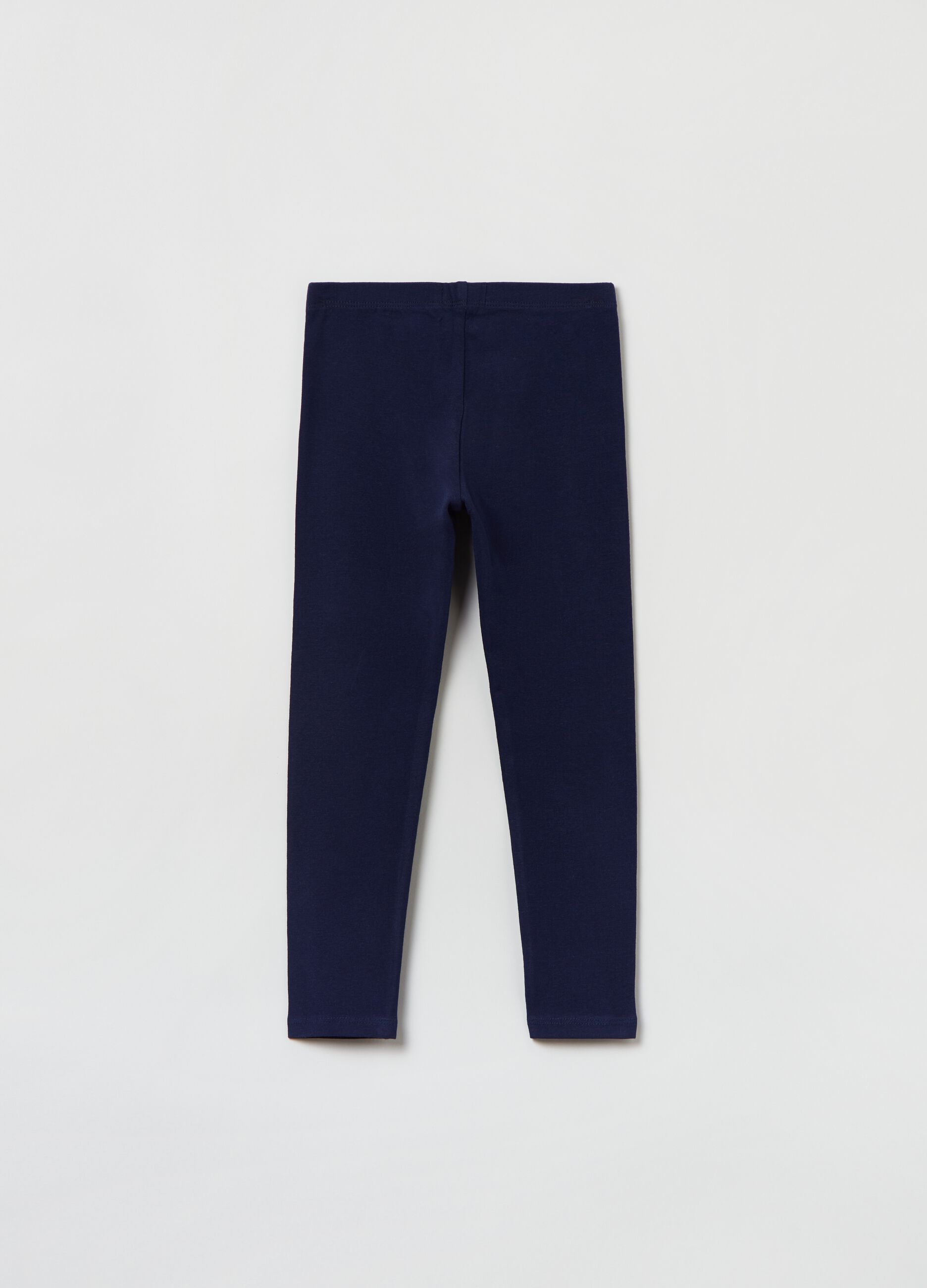 Leggings in cotone stretch