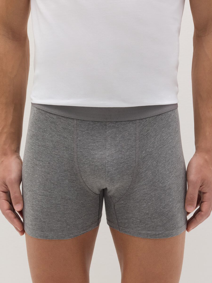 Three-pack midi boxer shorts with external elastic_1