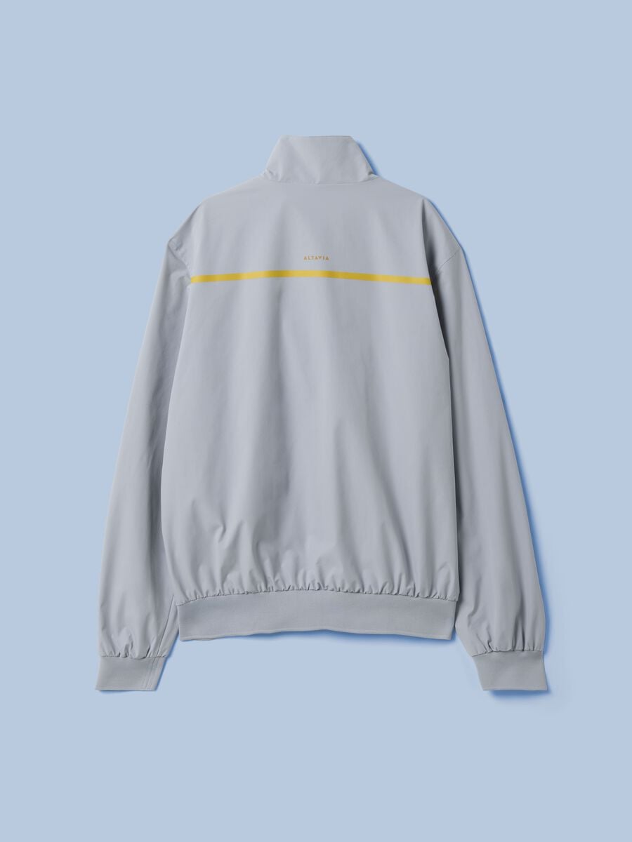 Giubbotto antivento ALTAVIA SAILING grigio con zip_5