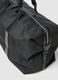 Black travel bag with strong handles and zip closure_2