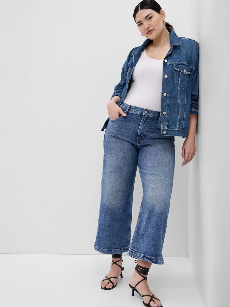 Jeans straight fit ankle a vita alta_3
