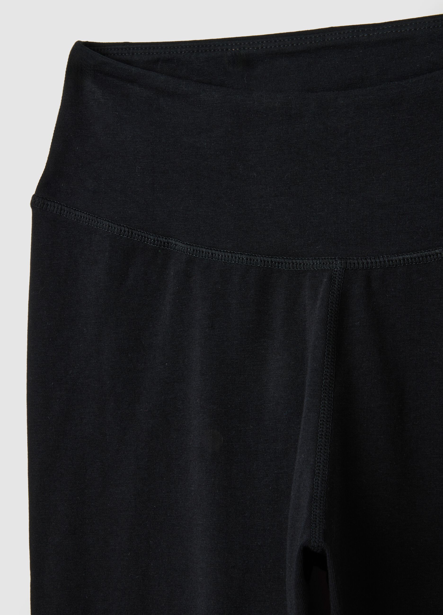 High-waisted stretch cotton blend leggings ALTAVIA STUDIO