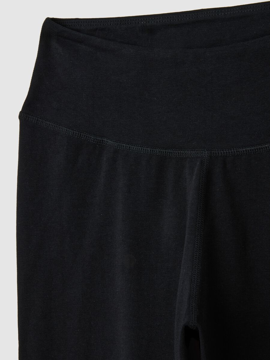 High-waisted stretch cotton blend leggings ALTAVIA STUDIO_5