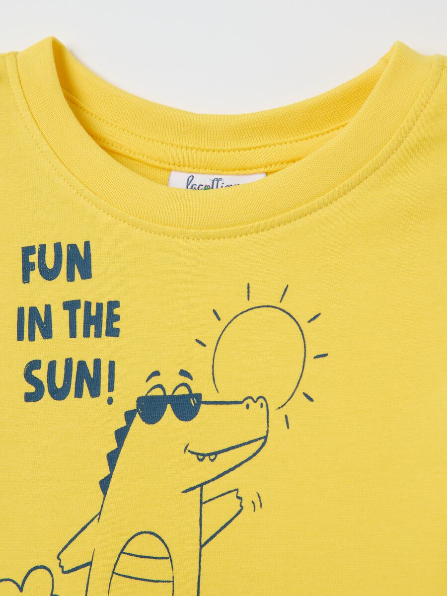 Cotton T-shirt with print_2