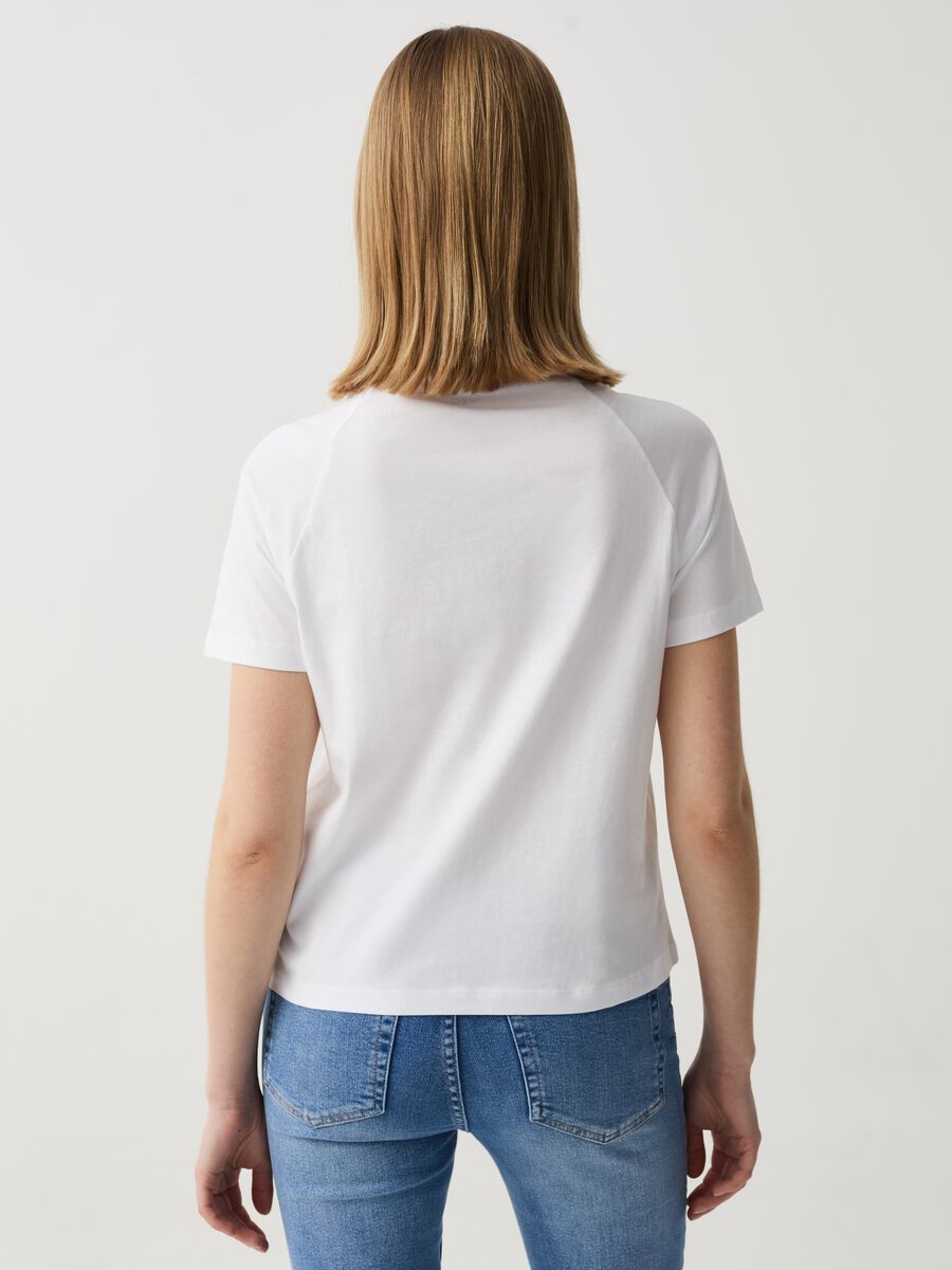 Mock-neck T-shirt with pleating_2