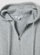 Grey Hooded Regular Fit Cardigan with Zip_5