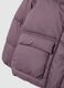 Malva Purple Kids' The Iconic Puffer Jacket with Hood_2