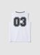 White sports vest with print_4