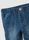 Denim regular fit jogger trousers for children_2