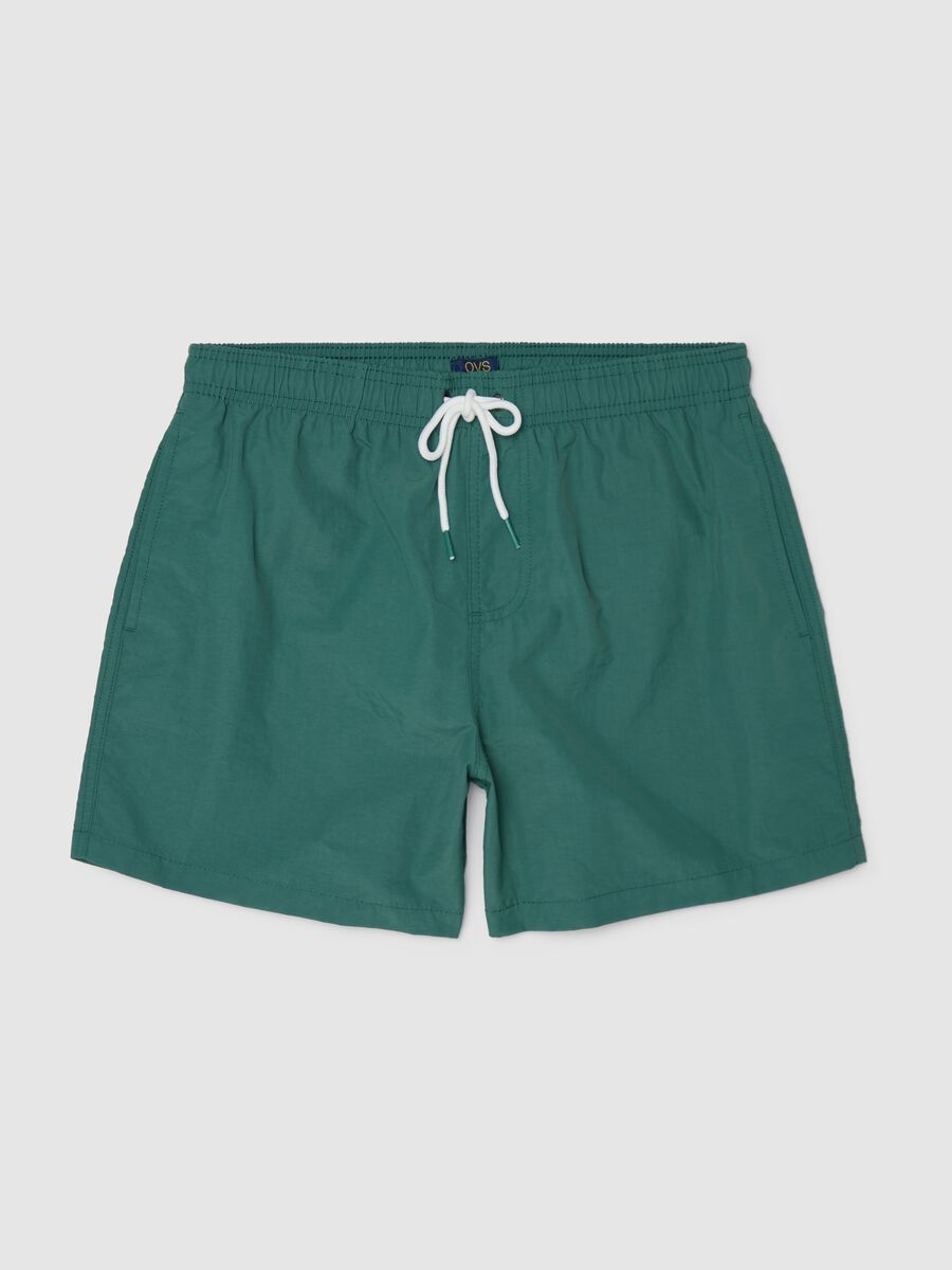 Green Ovs Beach Boxer Shorts_4