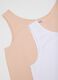 Girls' Multicolour Regular Fit Stretch Cotton Vest Duo Pack_2