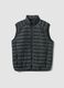 Gilet Ultralight verde imbottito con zip_4