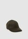 Green wool-blend hat_0