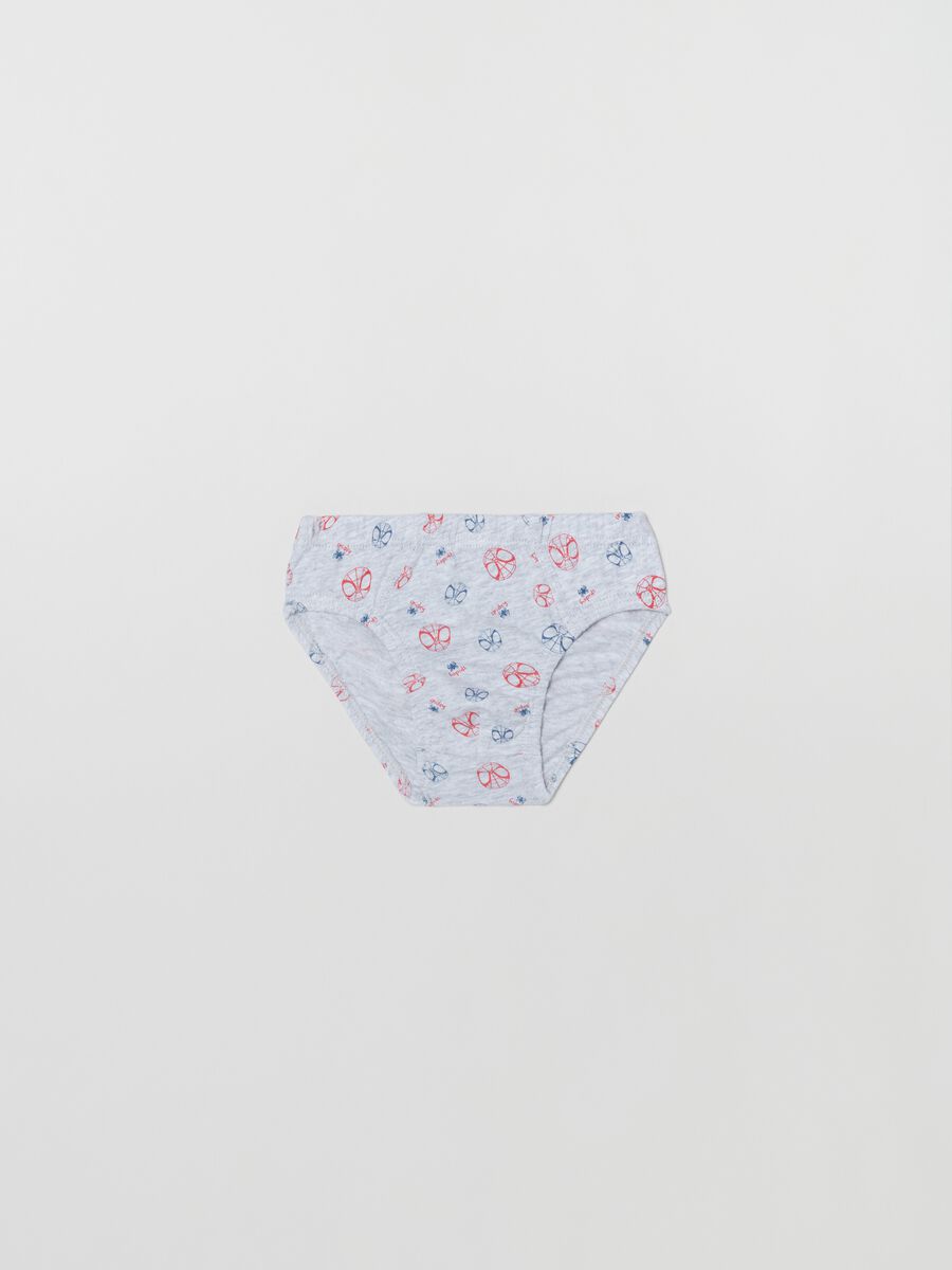 Set cinque slip con stampa Spider-Man _1