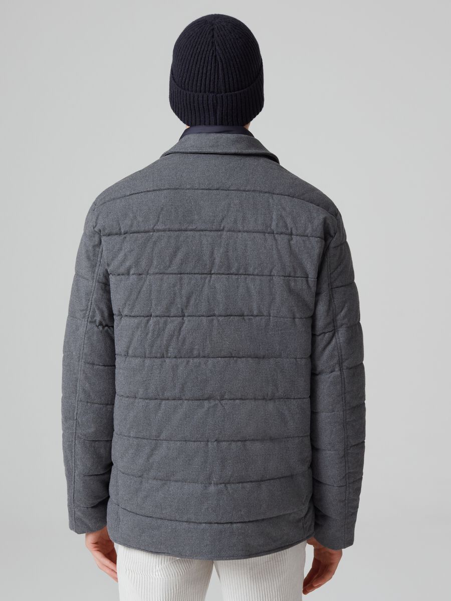 Giacca corta trapuntata con gilet full-zip_2