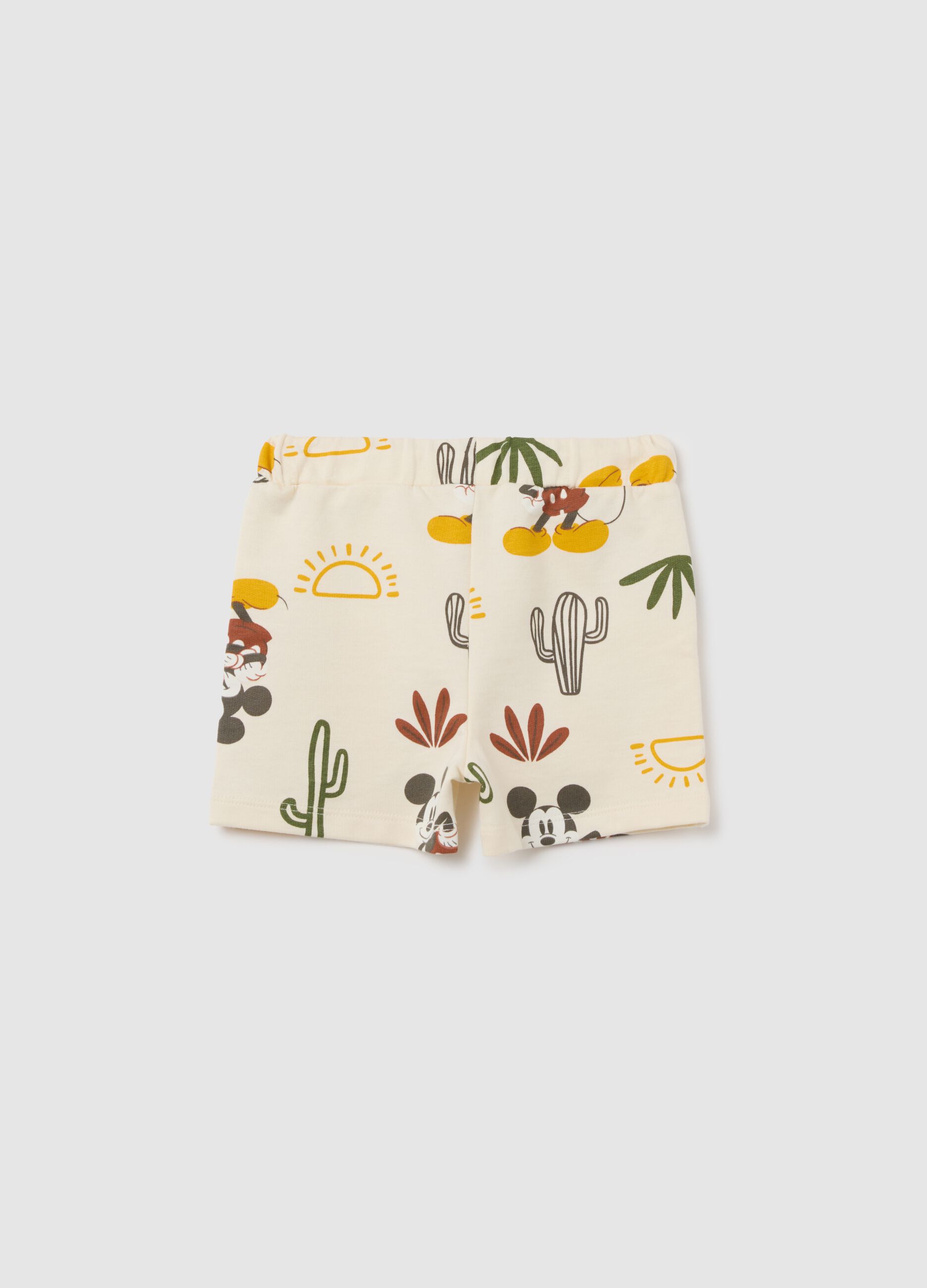 Children's multicolor regular fit pure cotton shorts
