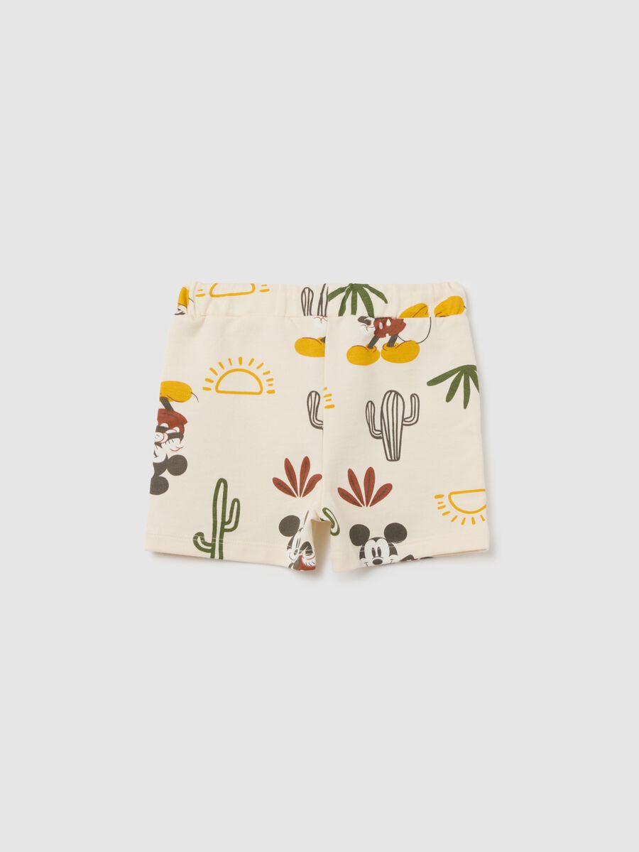 Children's multicolor regular fit pure cotton shorts_1