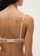 Beige Stretch Organic Cotton Triangle Bra_2