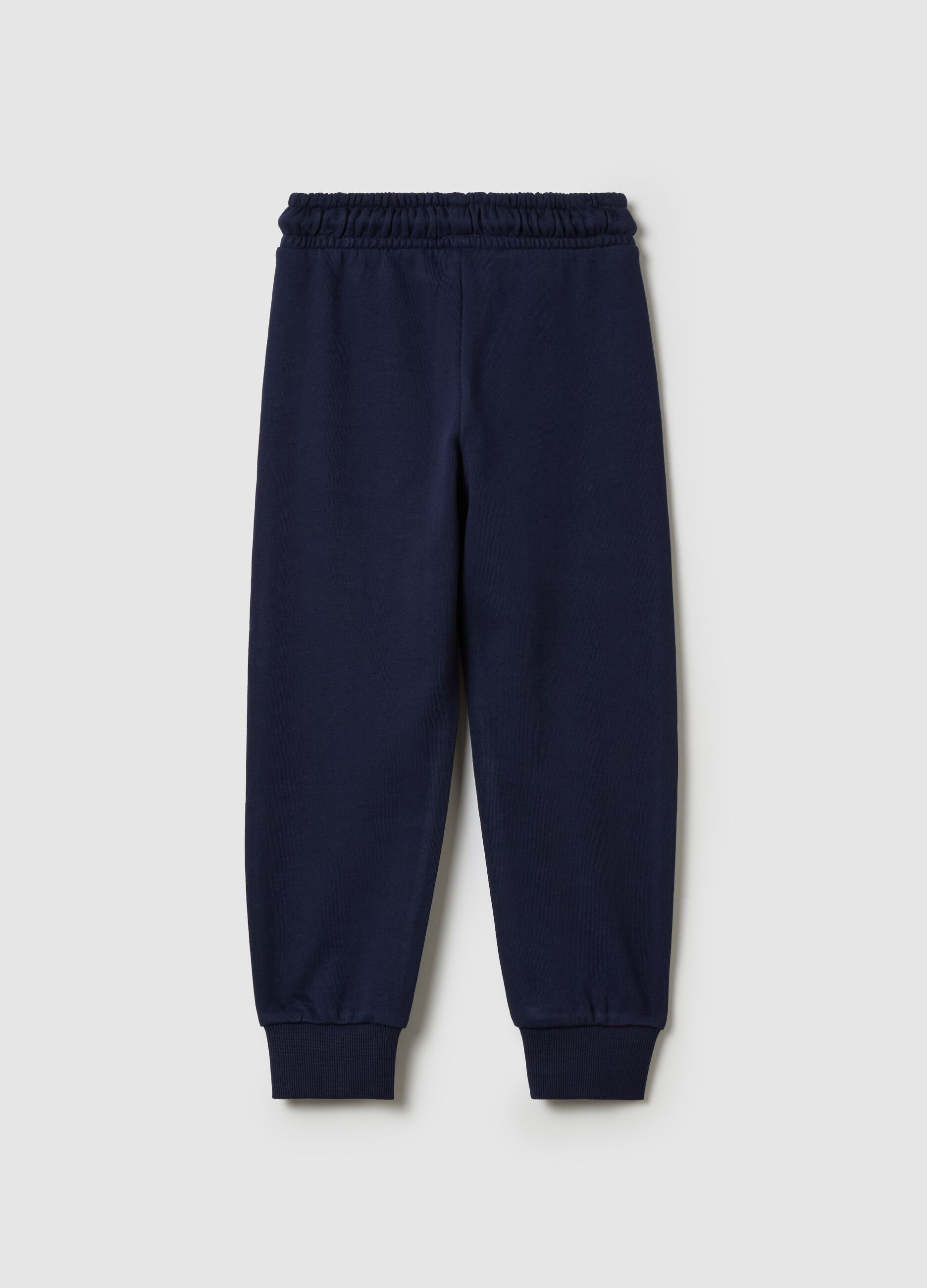Joggers in cotone con coulisse