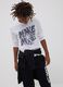 Boys&rsquo; white relaxed-fit T-shirt in pure organic cotton_0