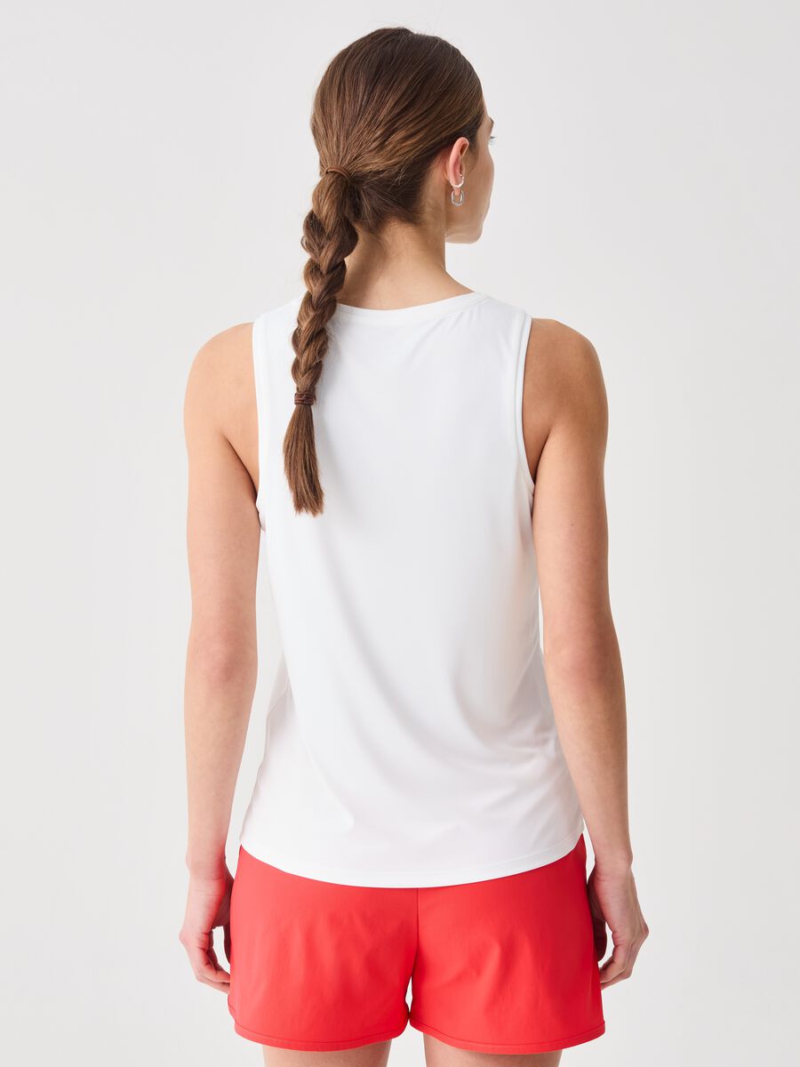 SLAZENGER sports tank top with logo print_3