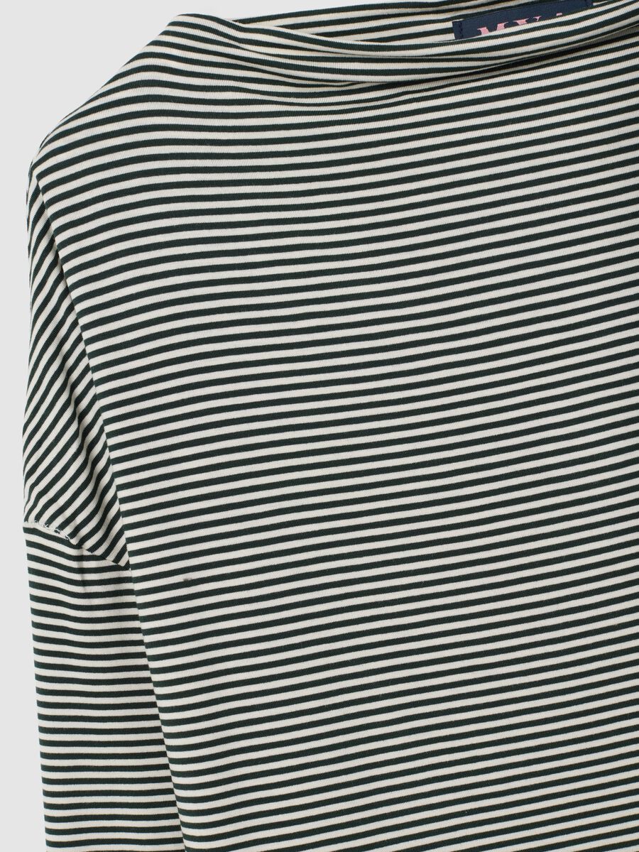 Multicolour striped regular fit sweater_1