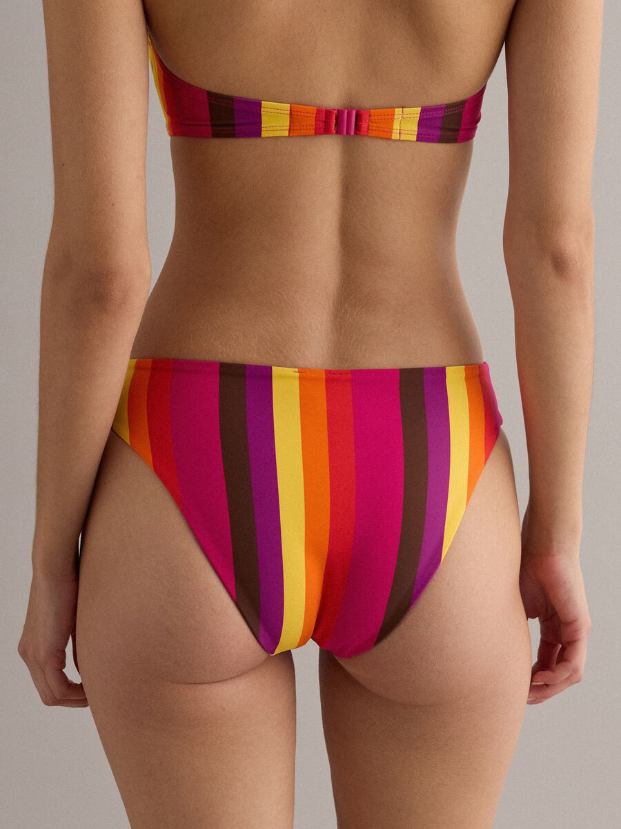Slip bikini multicolor in tessuto elasticizzato_2