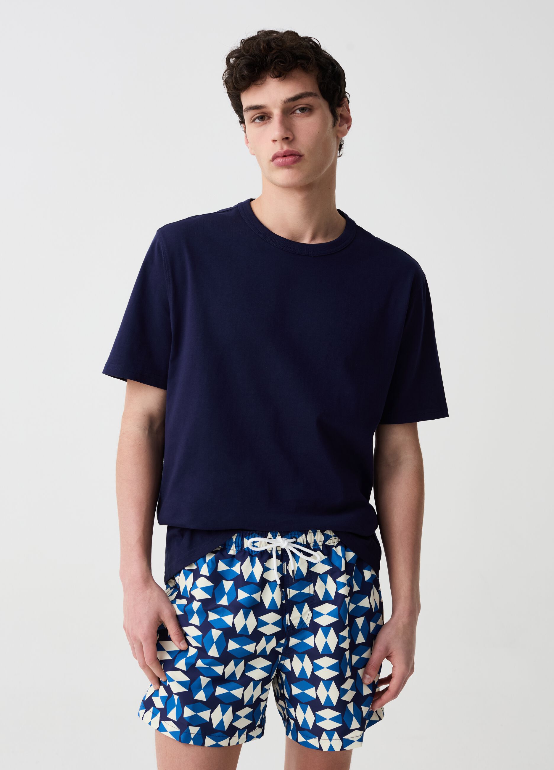 Ovs Costume boxer stampa geometrica