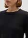 Black Sweater in Pure Acrylic_3