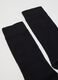 Black Cotton Blend Socks Tripack_2