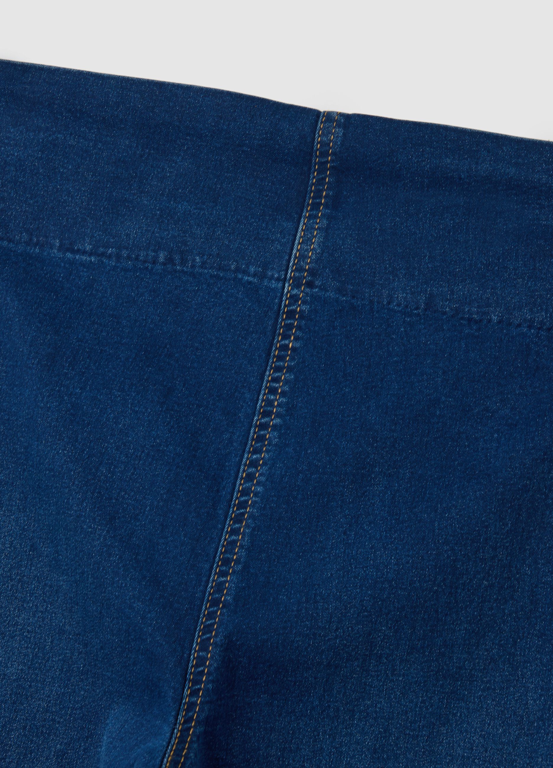 Blue Stretch Maternity Jeans
