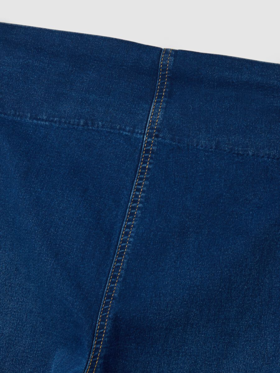 Jeans premaman blu elasticizzato_5